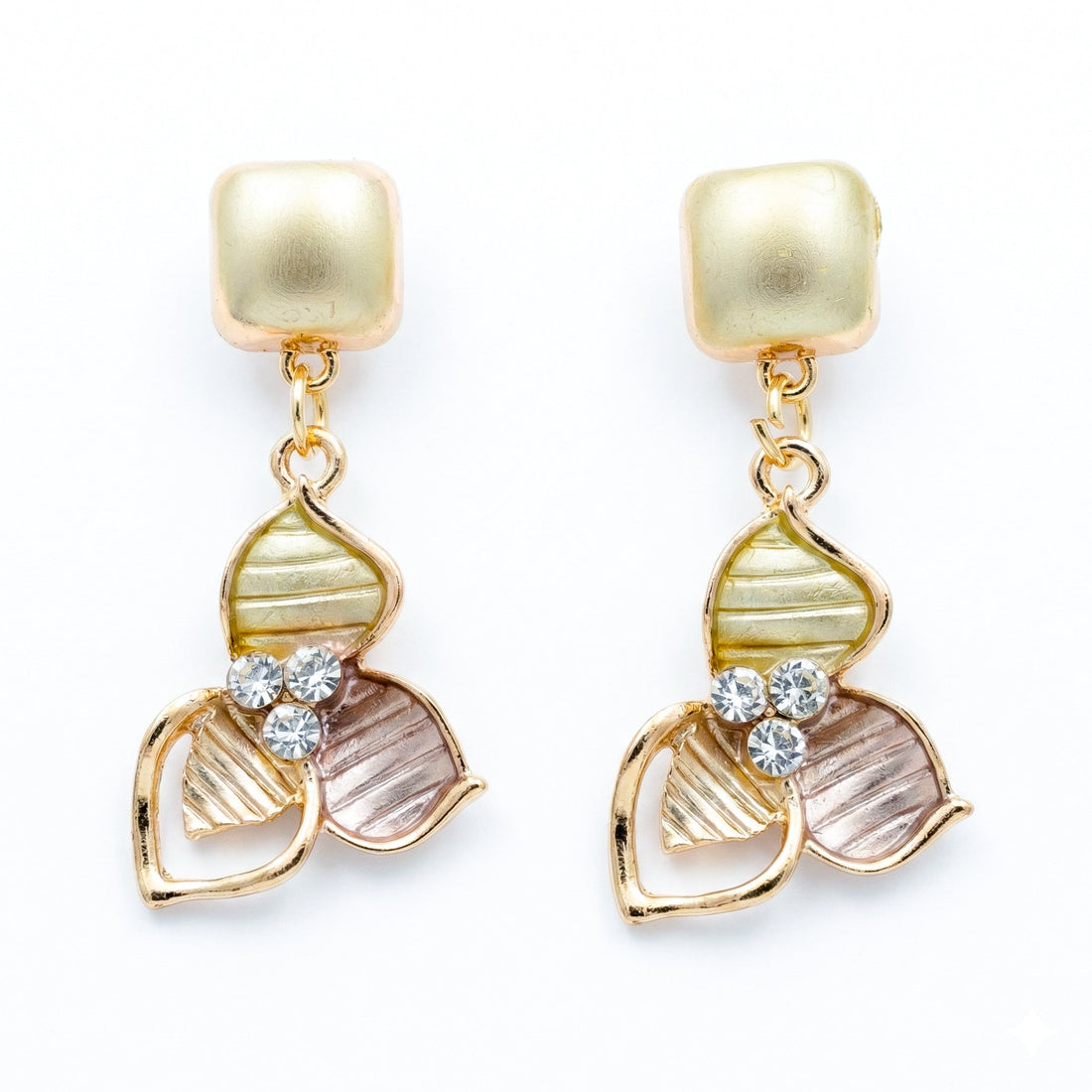 Golden Leaf Designer Earrings
