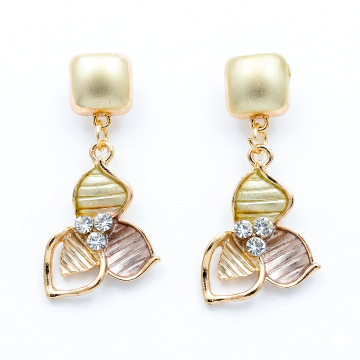 Golden Leaf Designer Earrings
