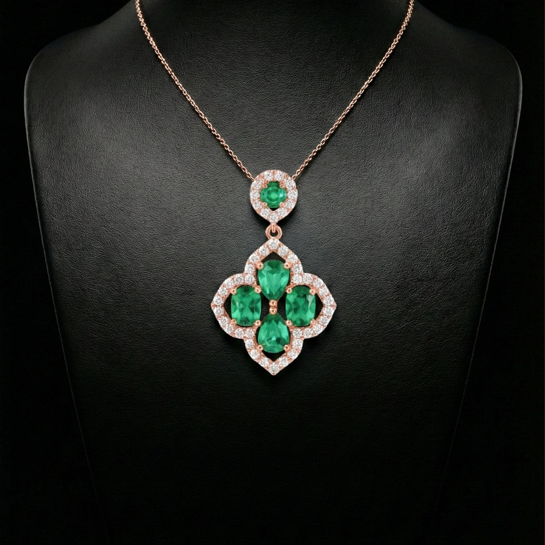 Suhasini Emerald Envy Necklace