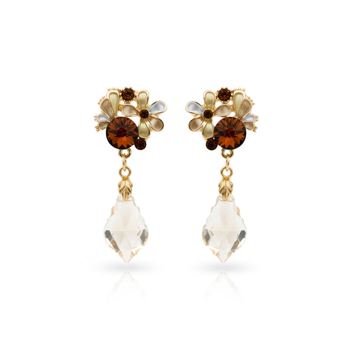 Amber Shine Designer Earrings