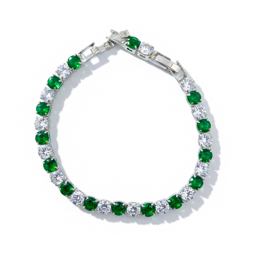 Imperial Emerald Sparkle Bracelet