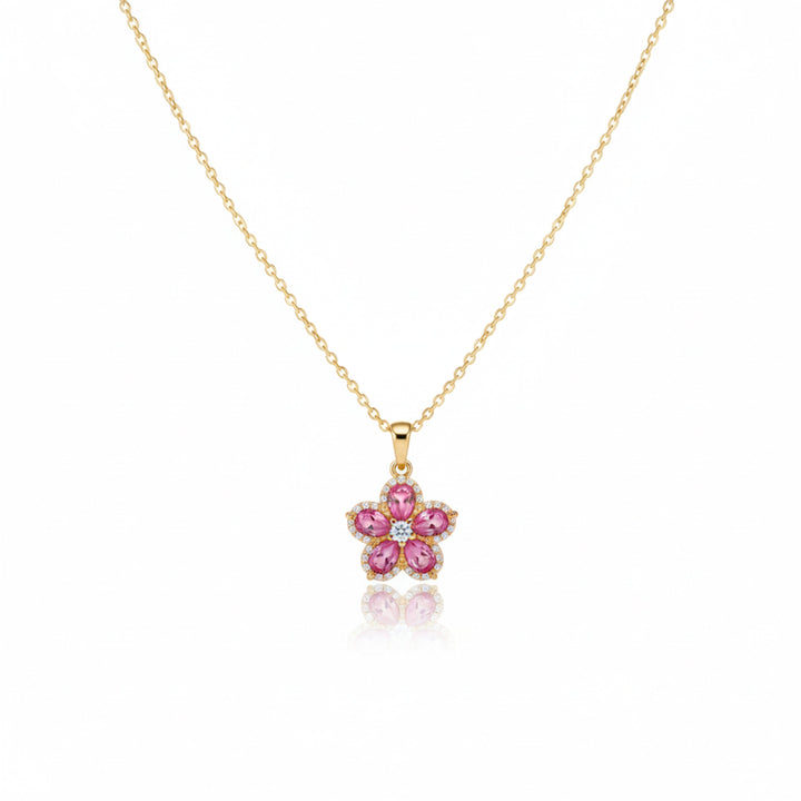 Rose Bloom Luxe Pendant Necklace