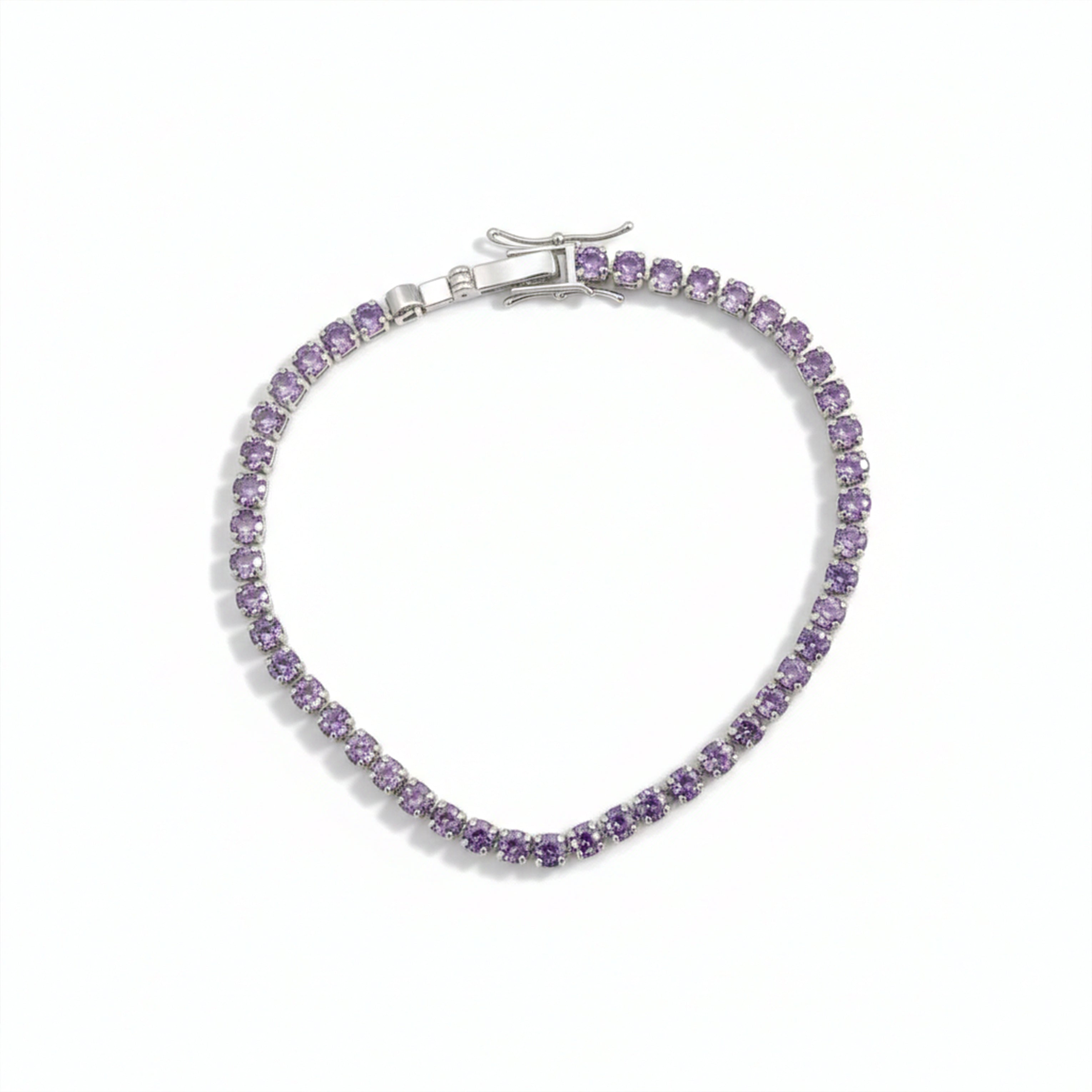 Lavender Luxe Tennis Bracelet