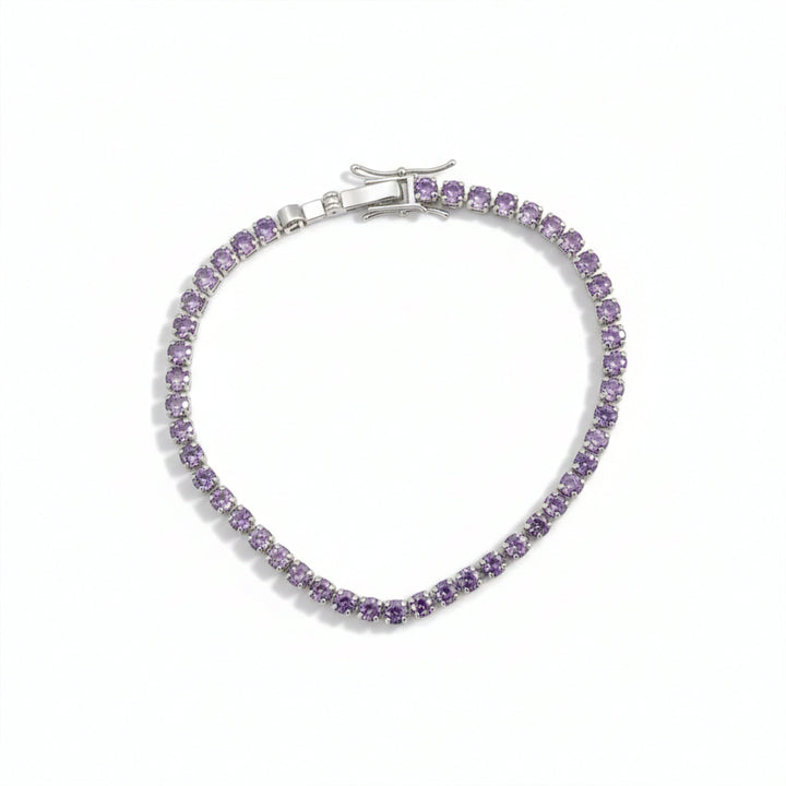 Lavender Luxe Tennis Bracelet