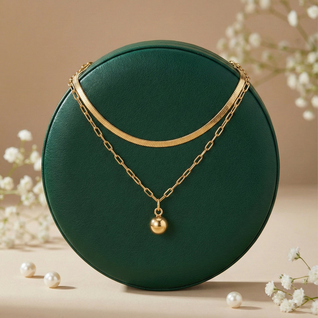 Zyra Twin Grace Necklace