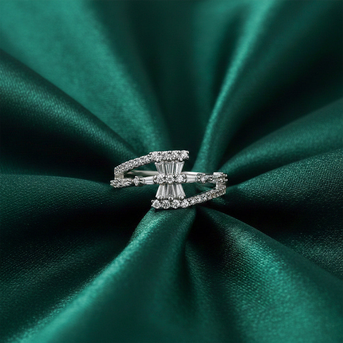 Royal Arc Baguette Diamond Ring