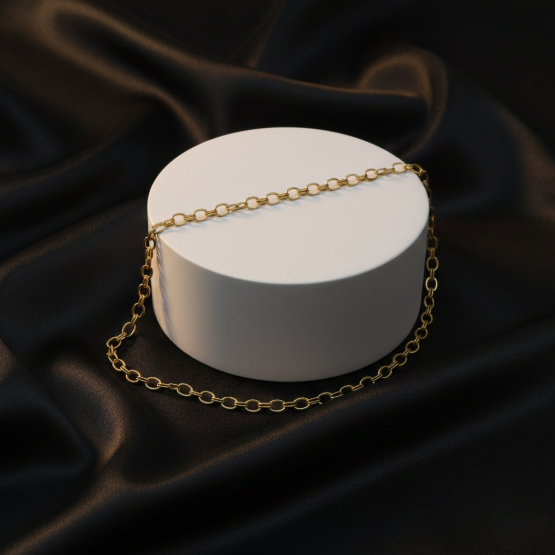 Stylish Oval Link Chain