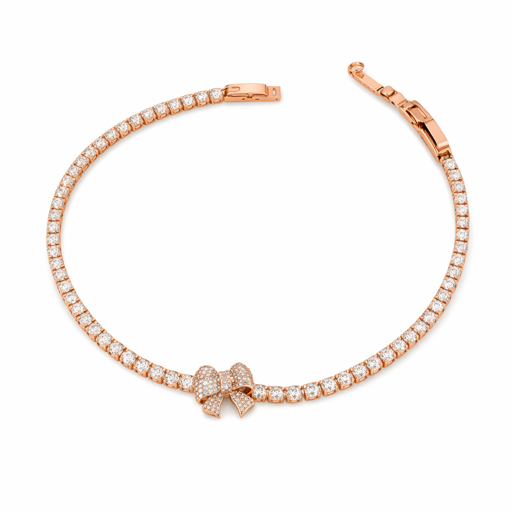 Royal Ribbon Diamond Bracelet