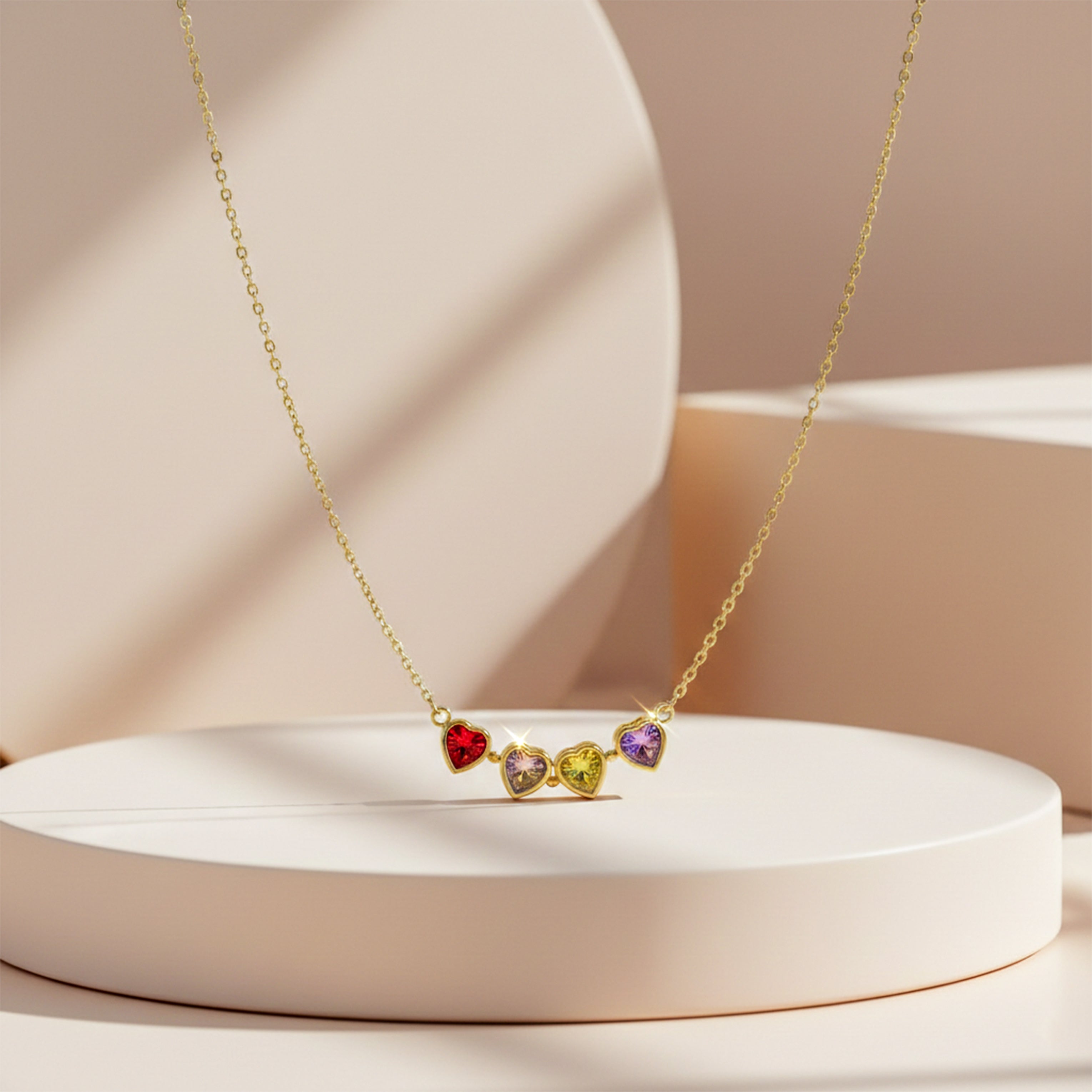 Luxury Four Leaf Clover Gold Necklace