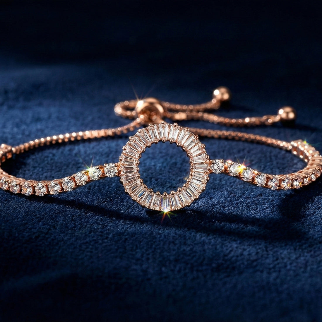 Round Adjustable Slider Bracelets