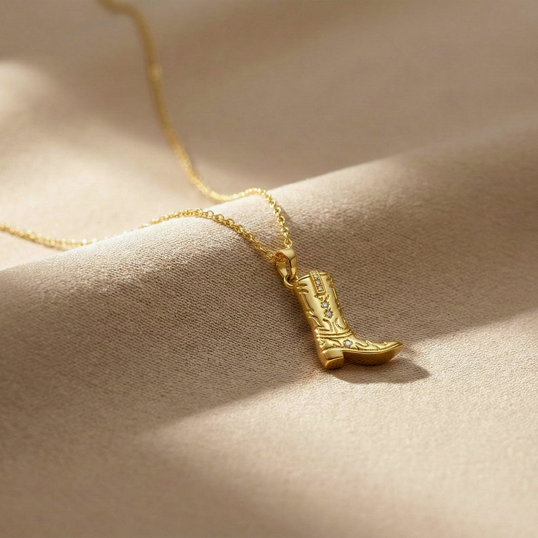 Aurielle Luxe Boot Necklace