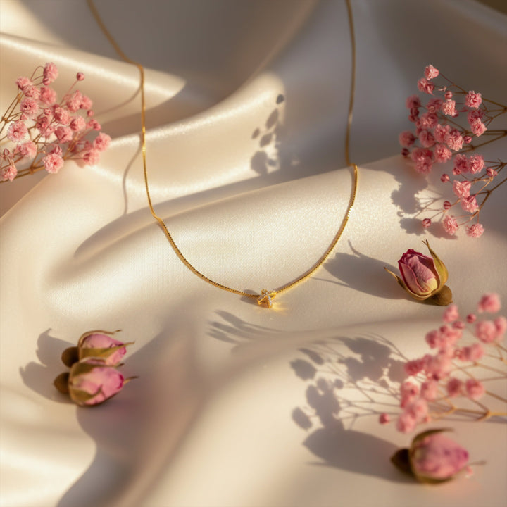 Infinity Cross Diamond Necklace
