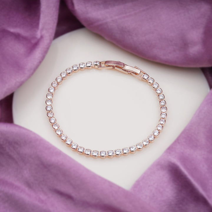 Radiant Line Crystal Bracelet