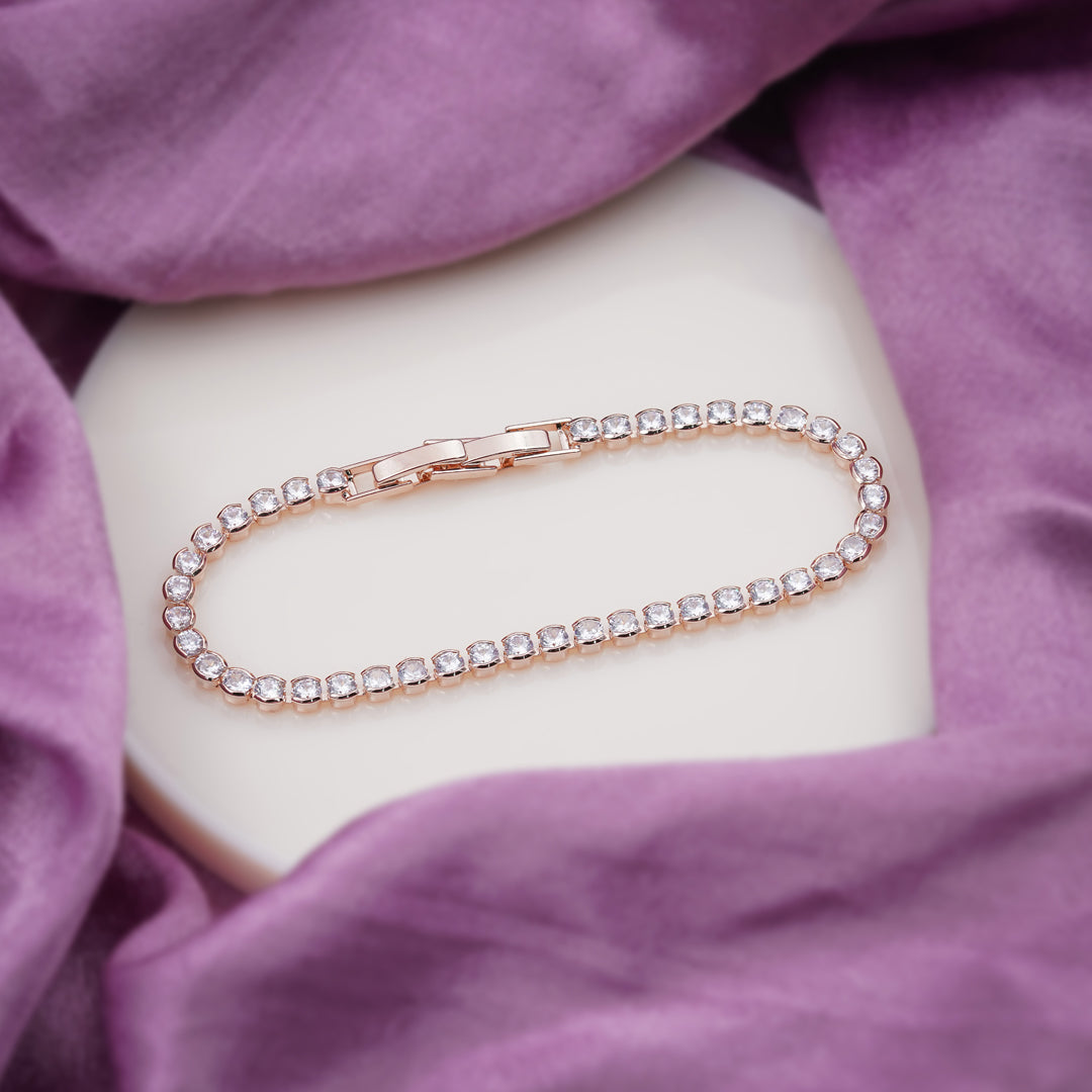 Radiant Line Crystal Bracelet