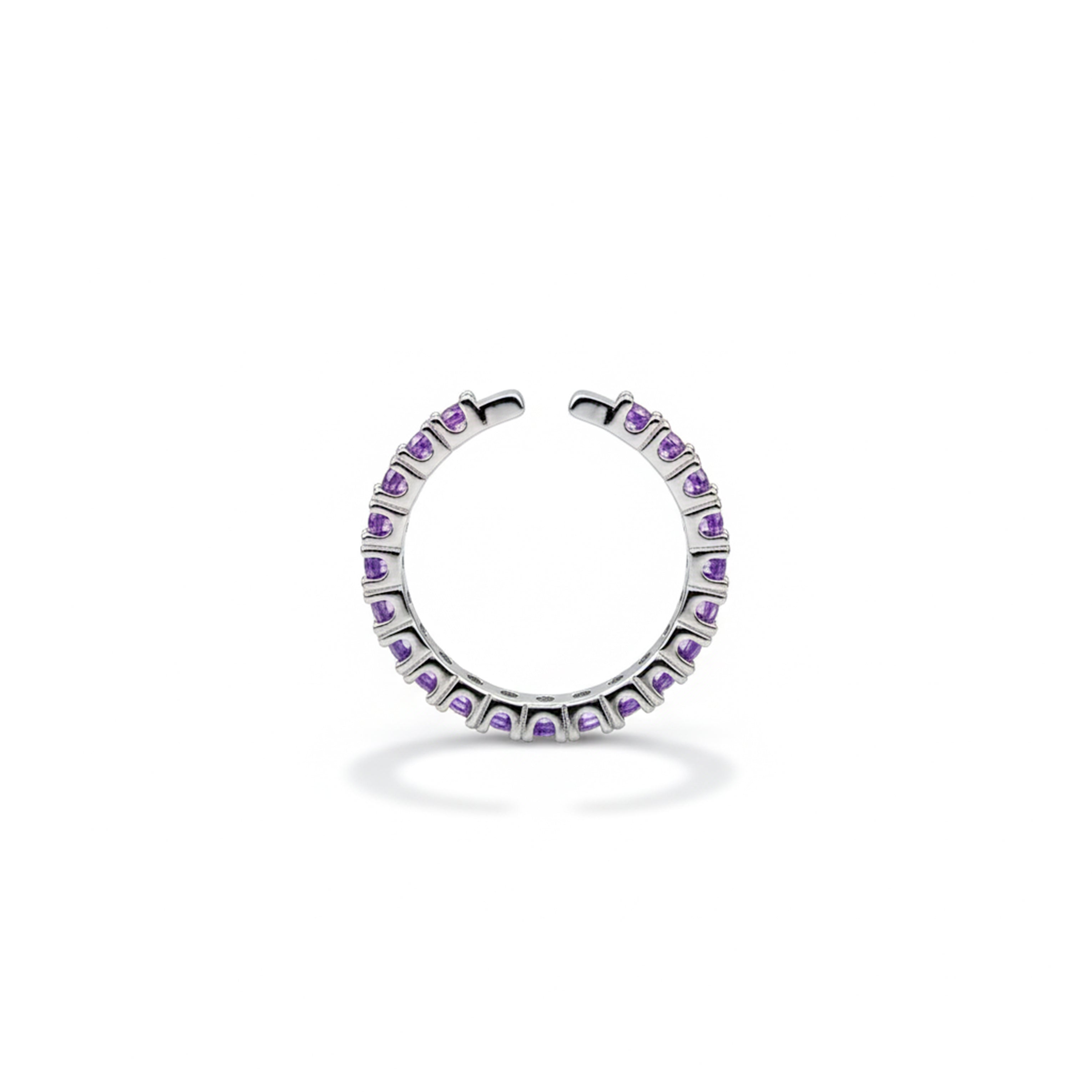 Violet Eternity Ring