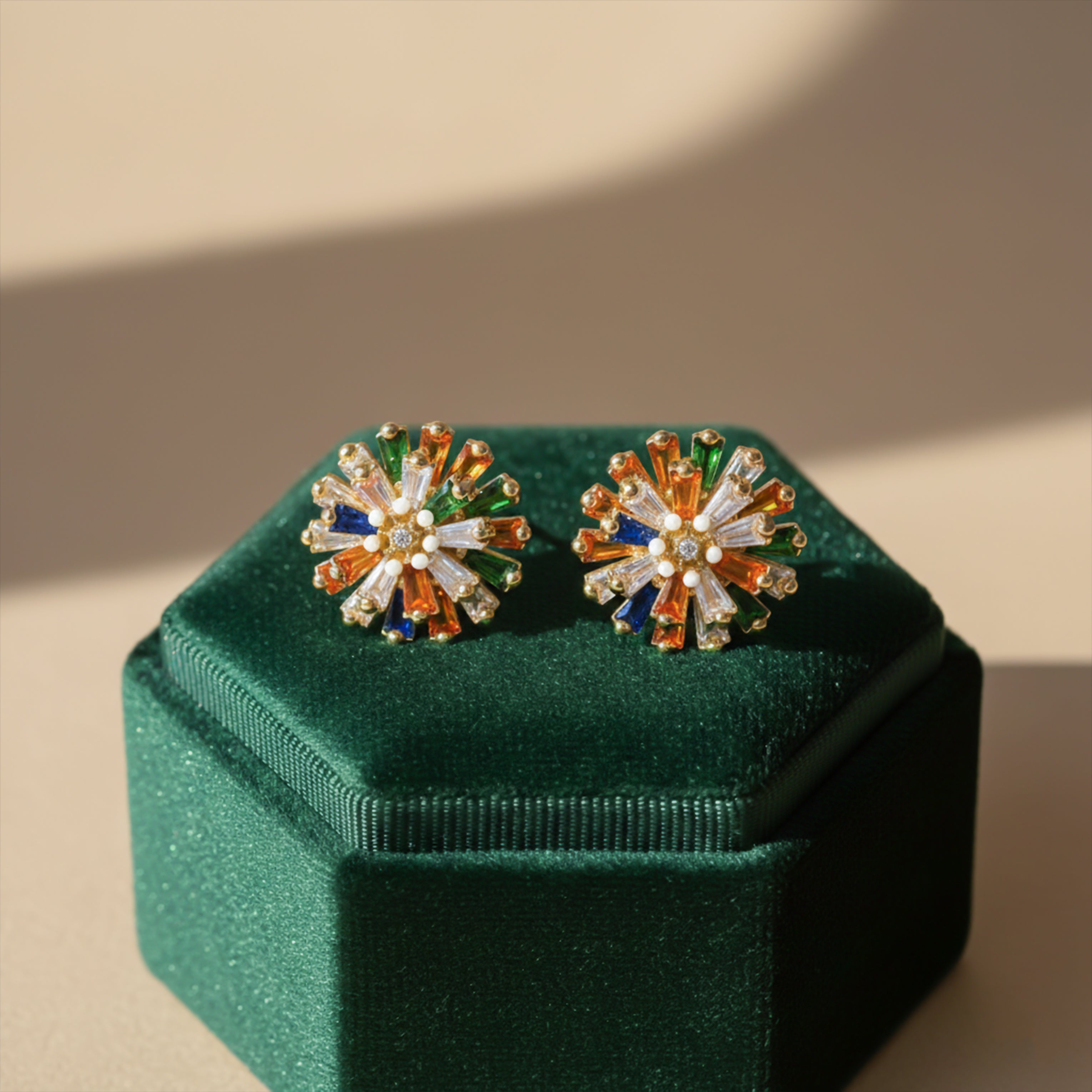 Radiant Luxe Stud Earrings