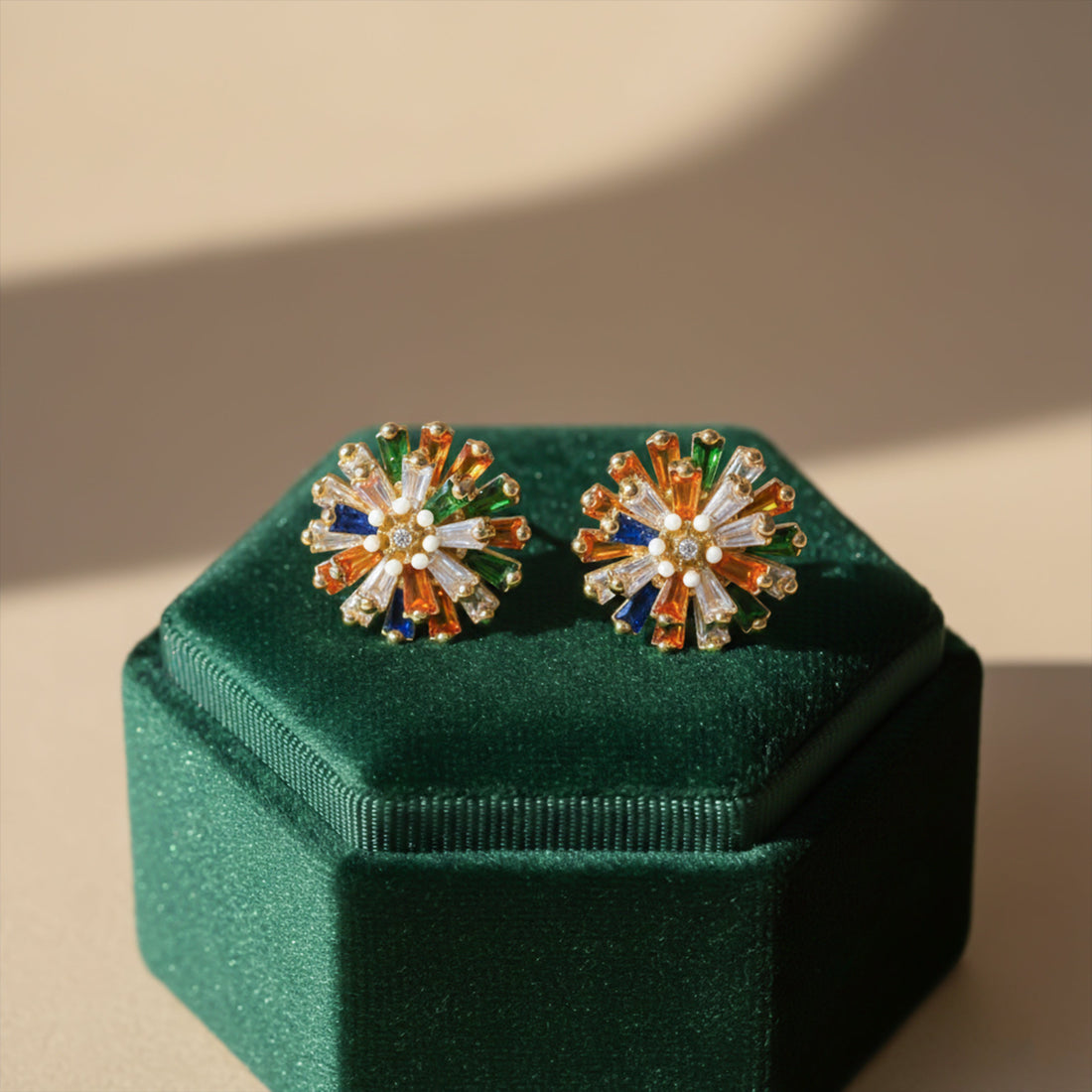 Radiant Luxe Stud Earrings