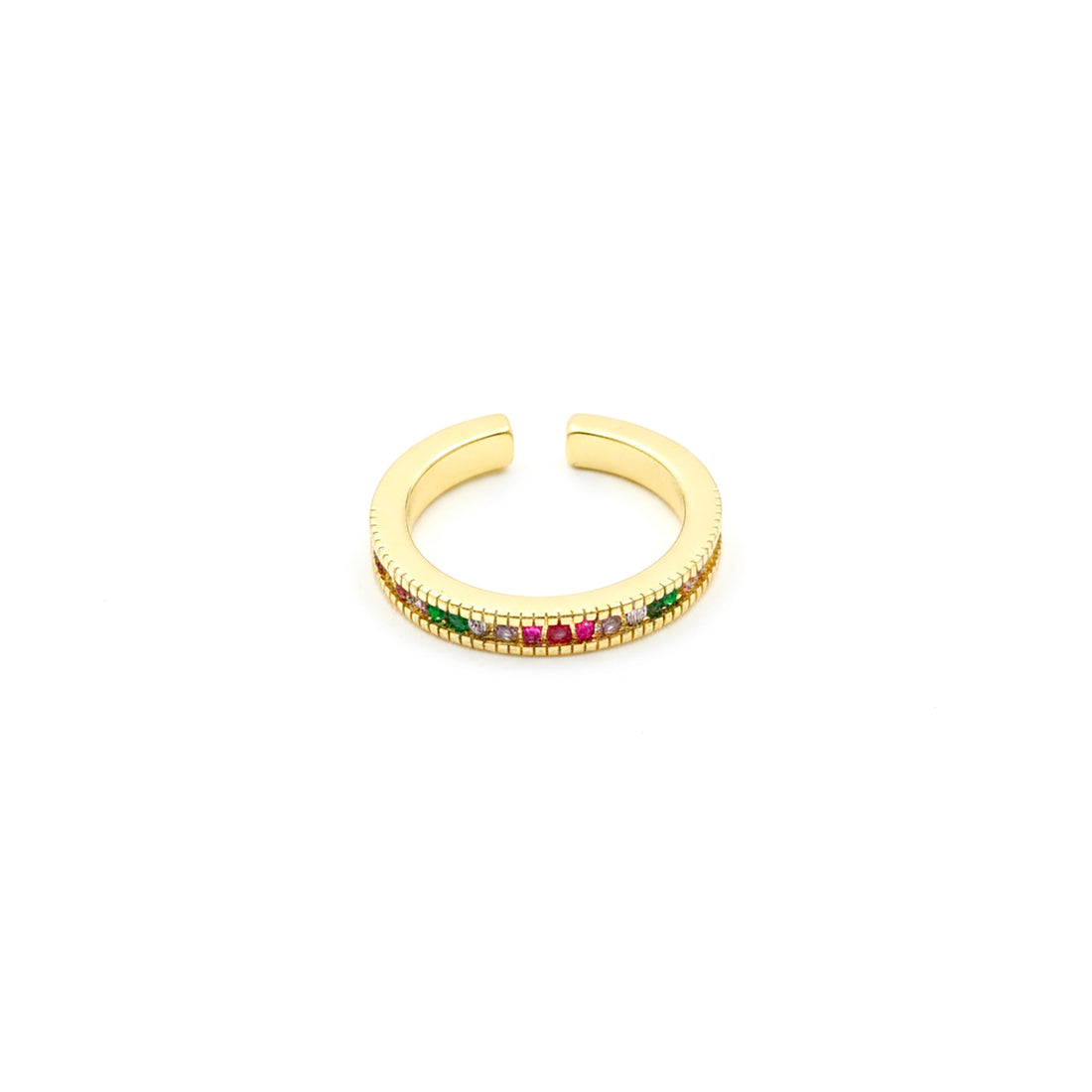 Luxe Prism Crystal Ring