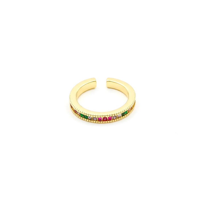 Luxe Prism Crystal Ring