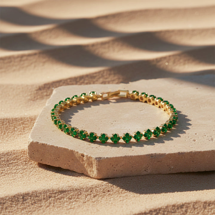 Veloura Emerald Glow Bracelet