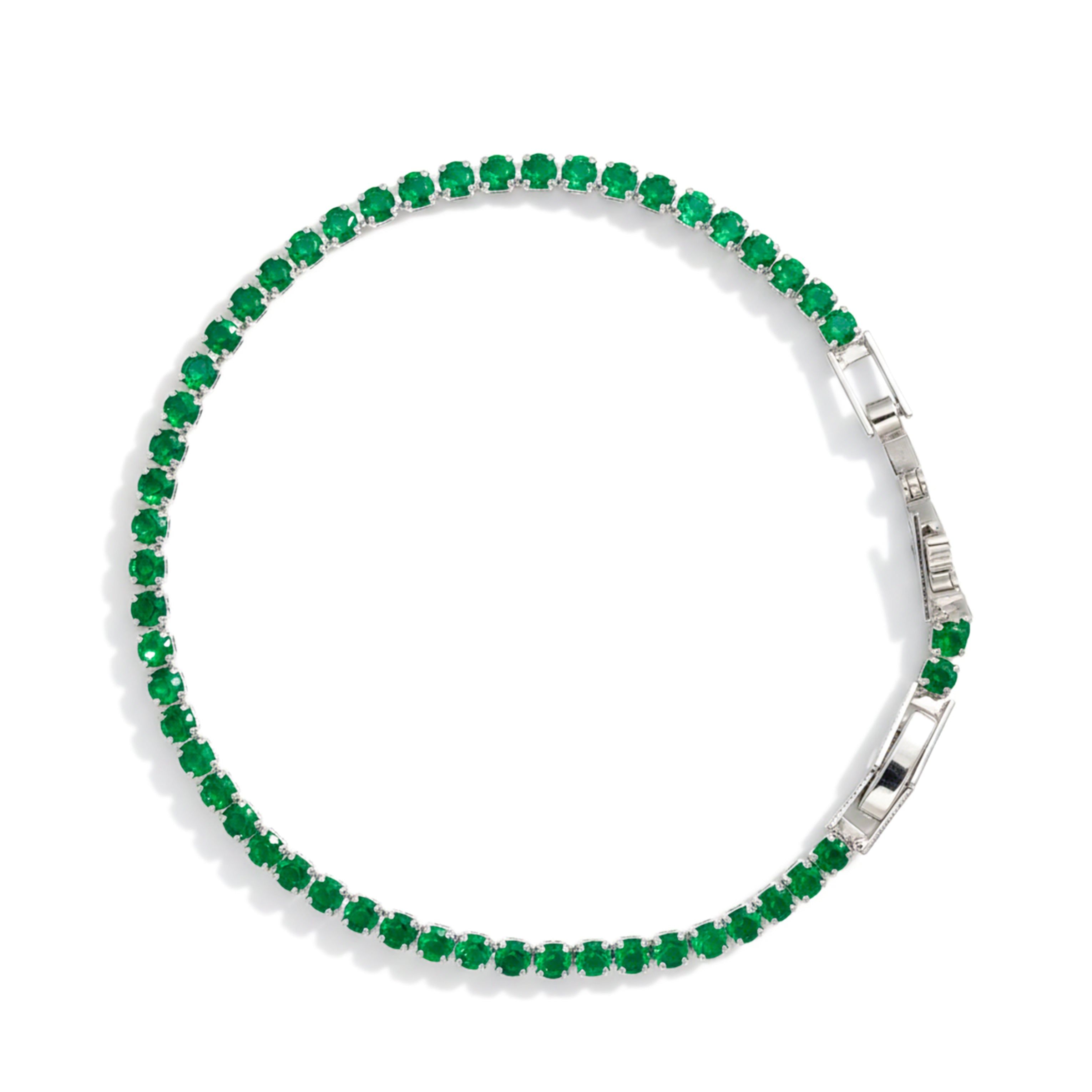 Azure Sapphire Tennis Bracelet