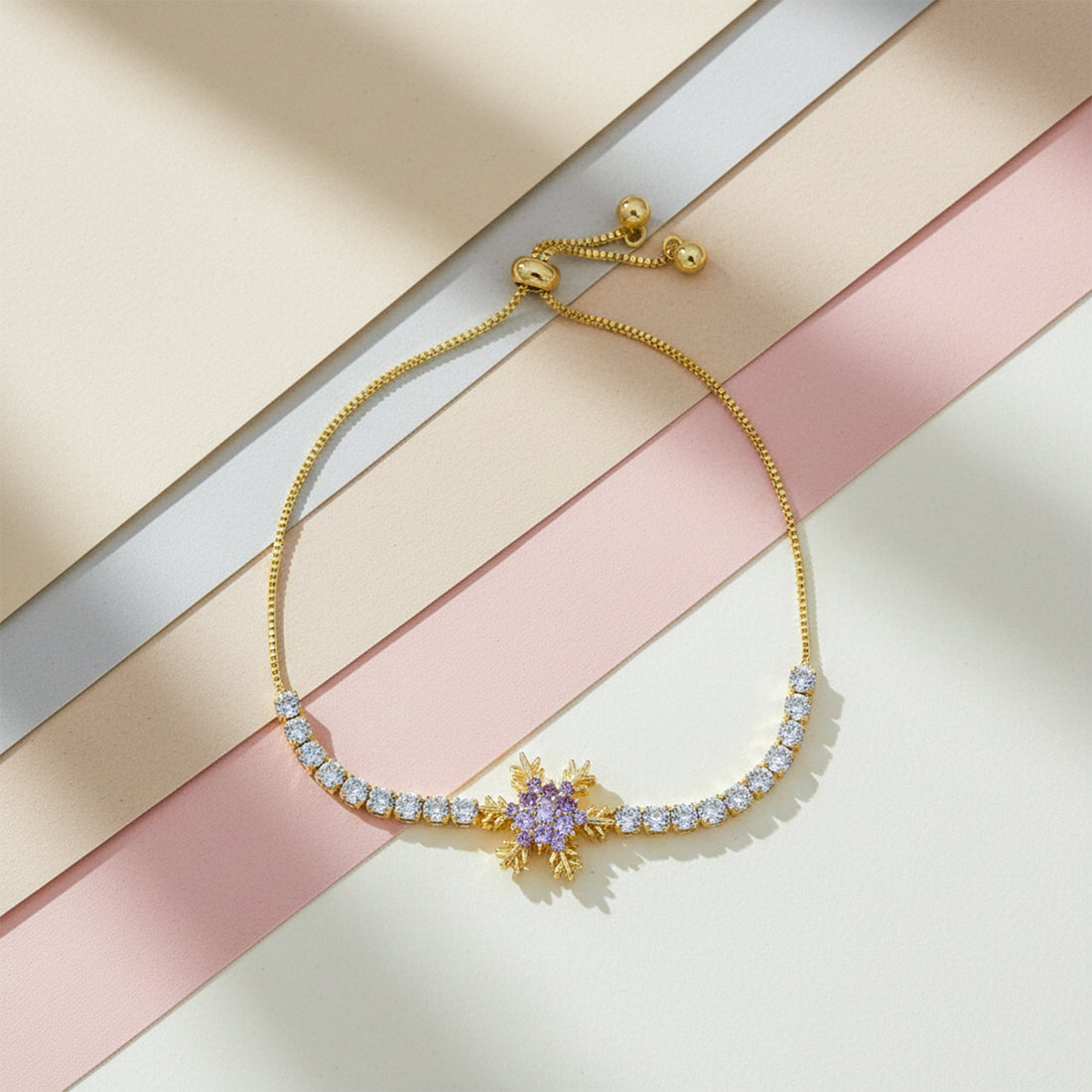 Lavender Bloom Luxe Bracelet