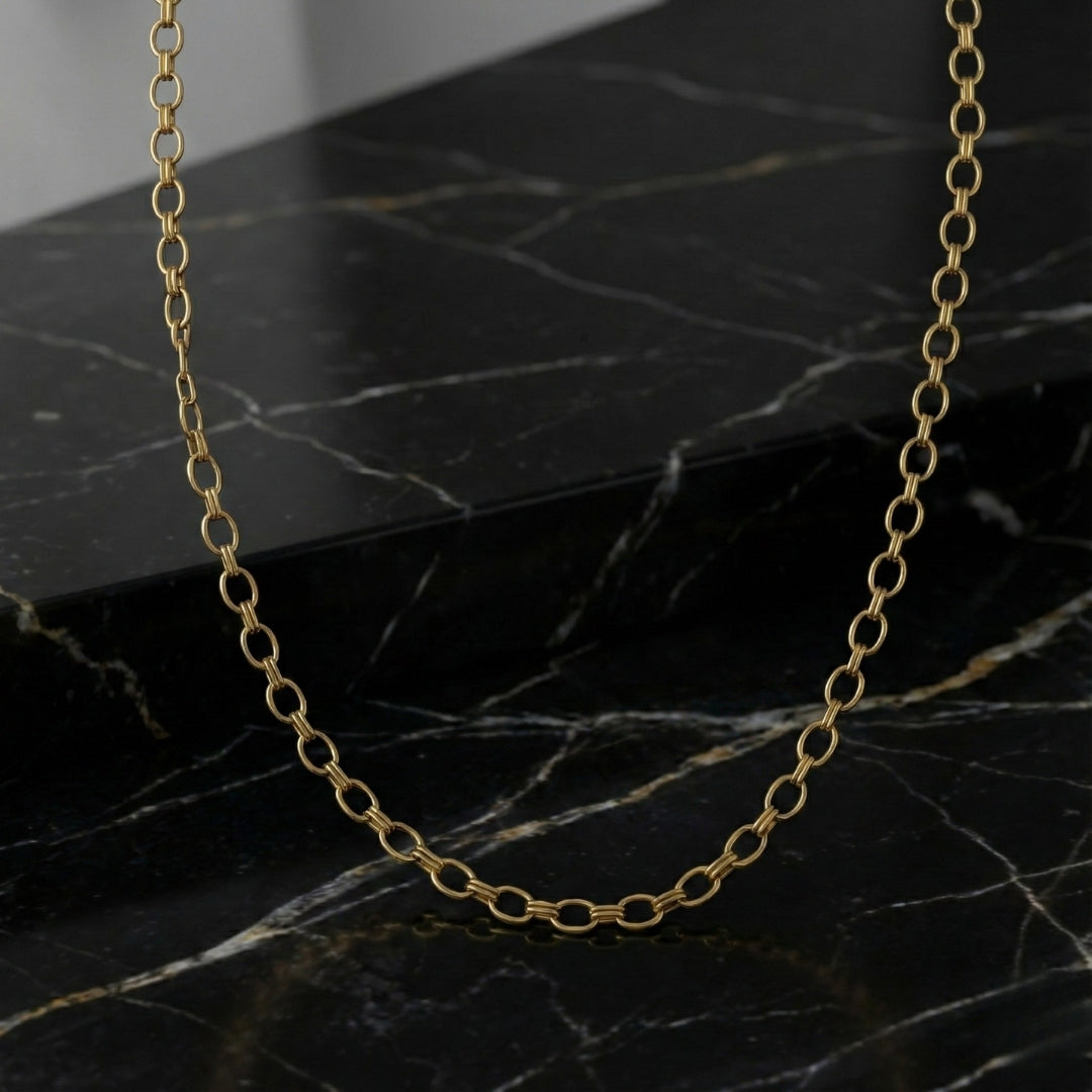 Stylish Oval Link Chain