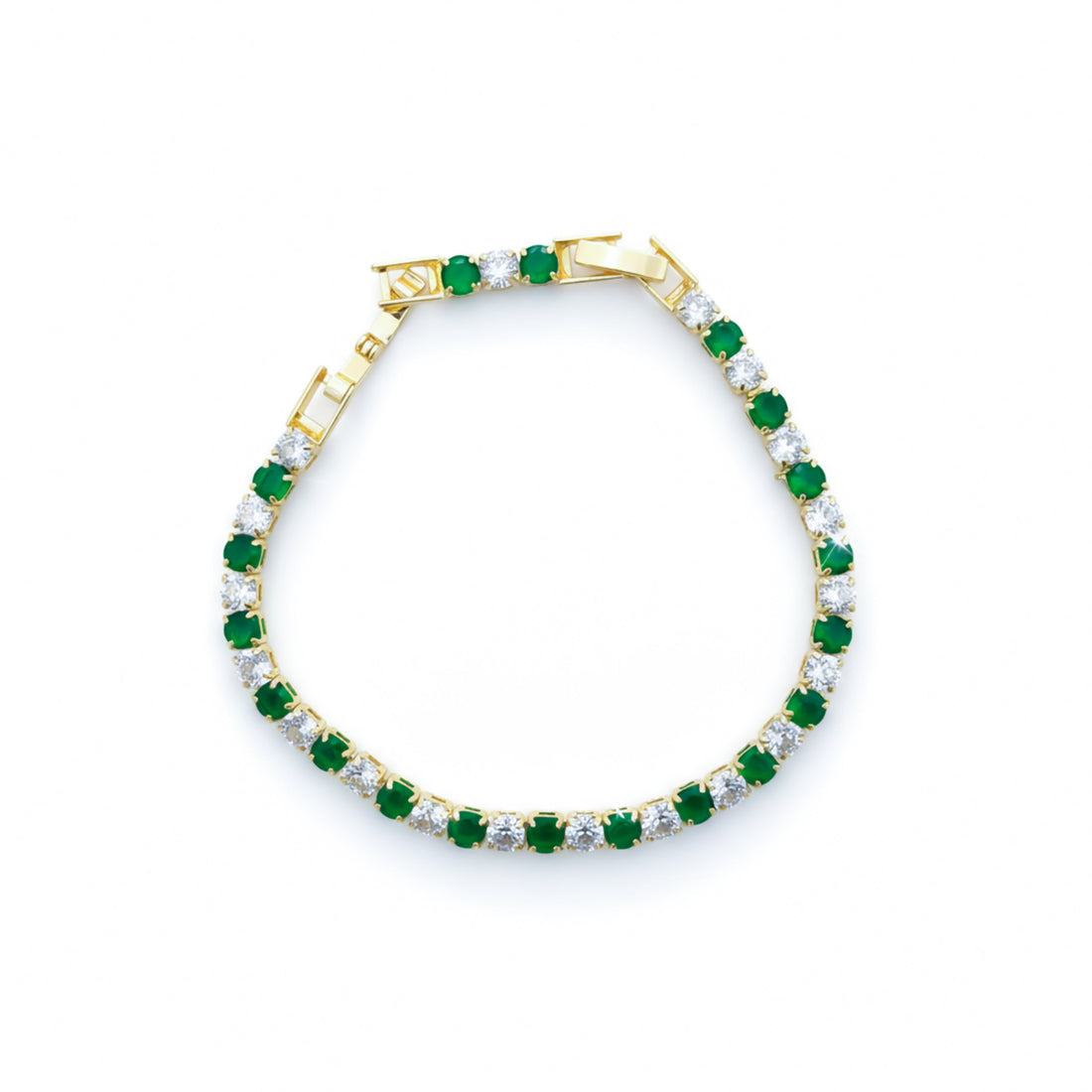 Zenvia Emerald Glow Bracelet