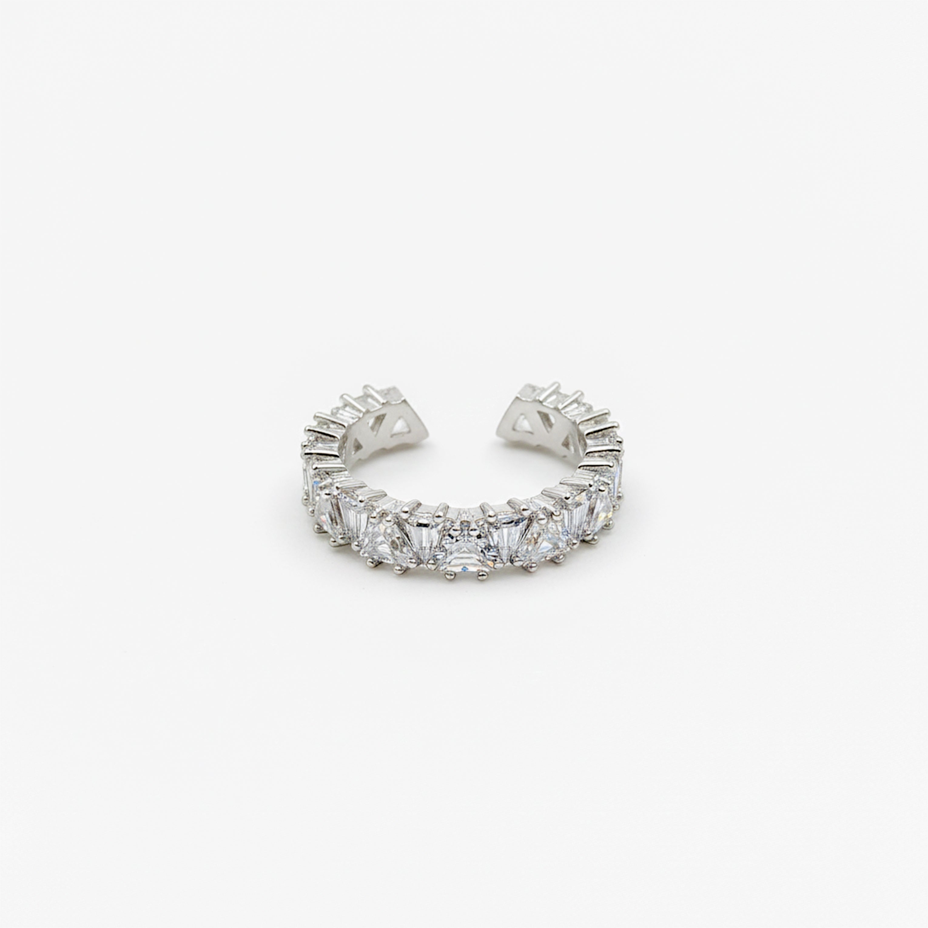 Celestia Spark Zircon Open Ring