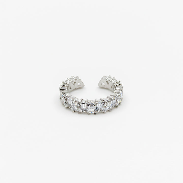 Celestia Spark Zircon Open Ring