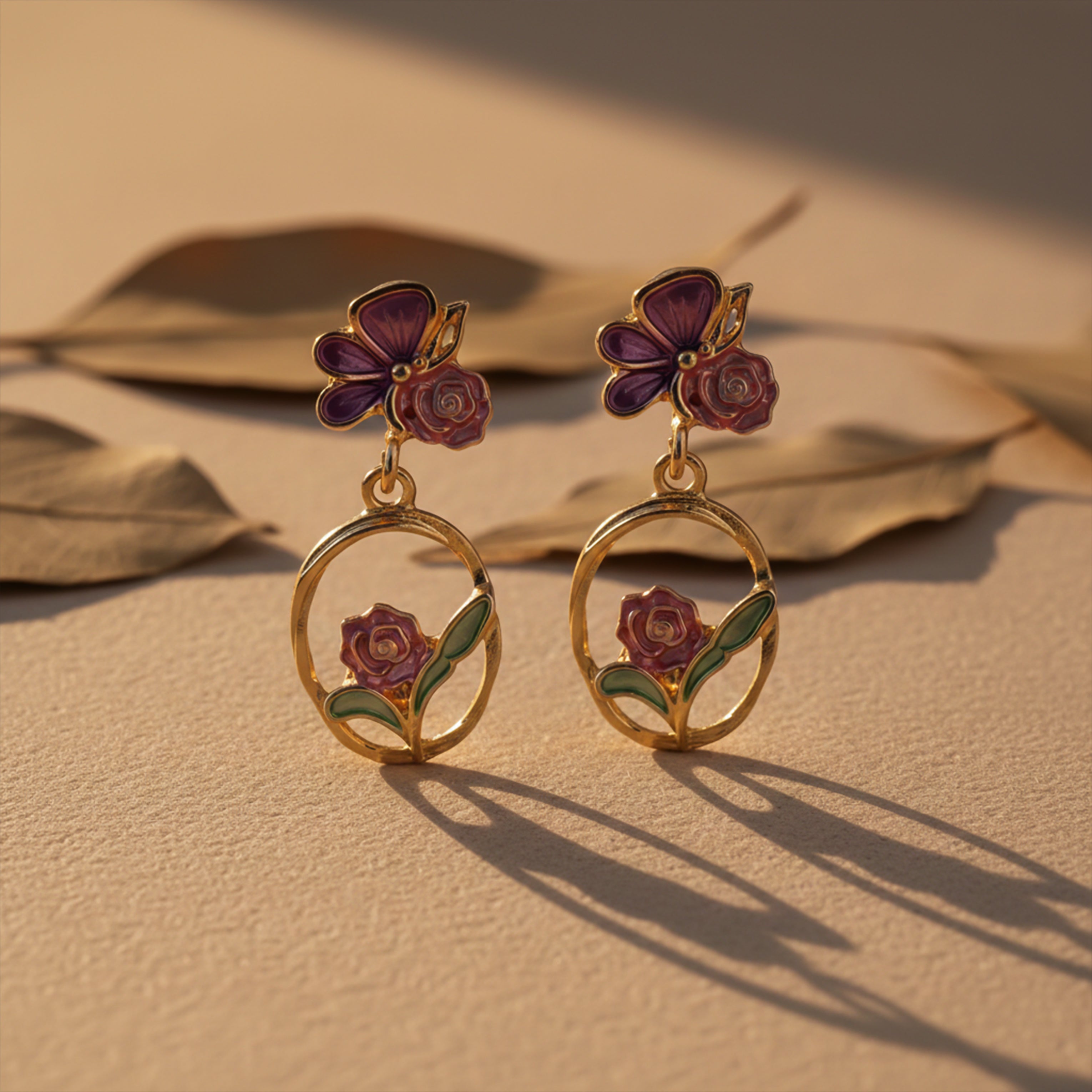 Roselle Luxe Drops Earrings