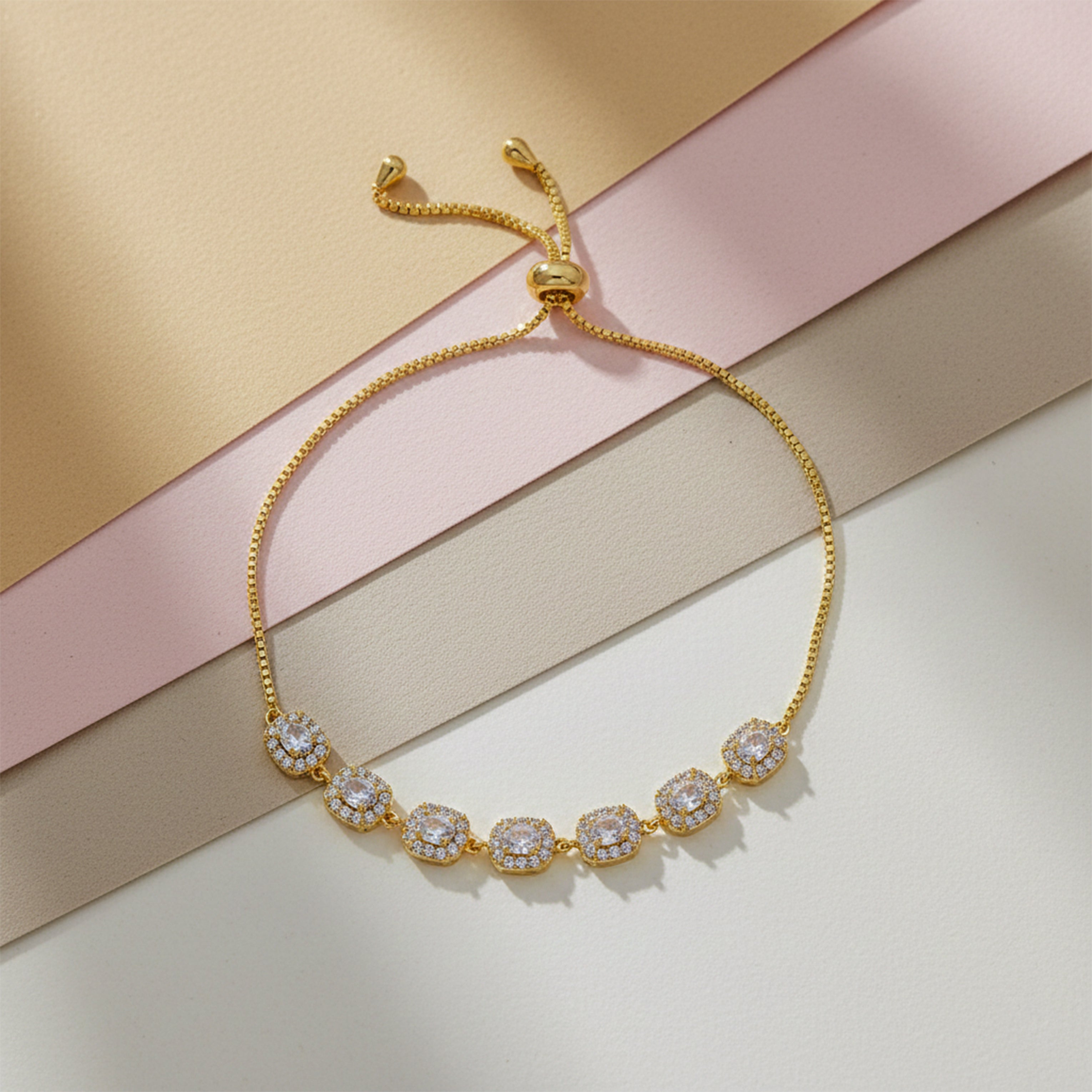 Luxpenny Royal Oval CZ Bracelet