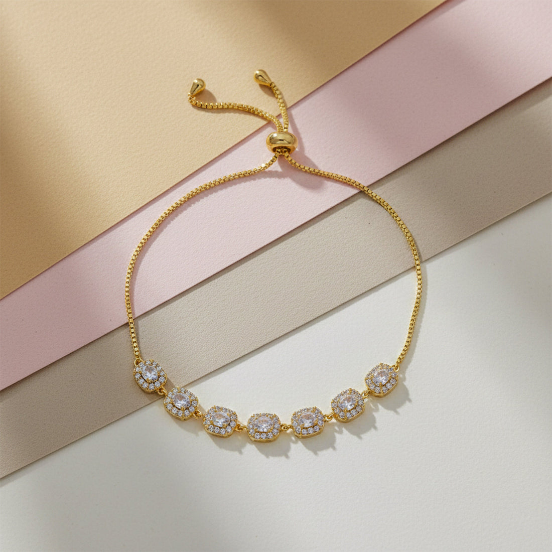 Luxpenny Royal Oval CZ Bracelet