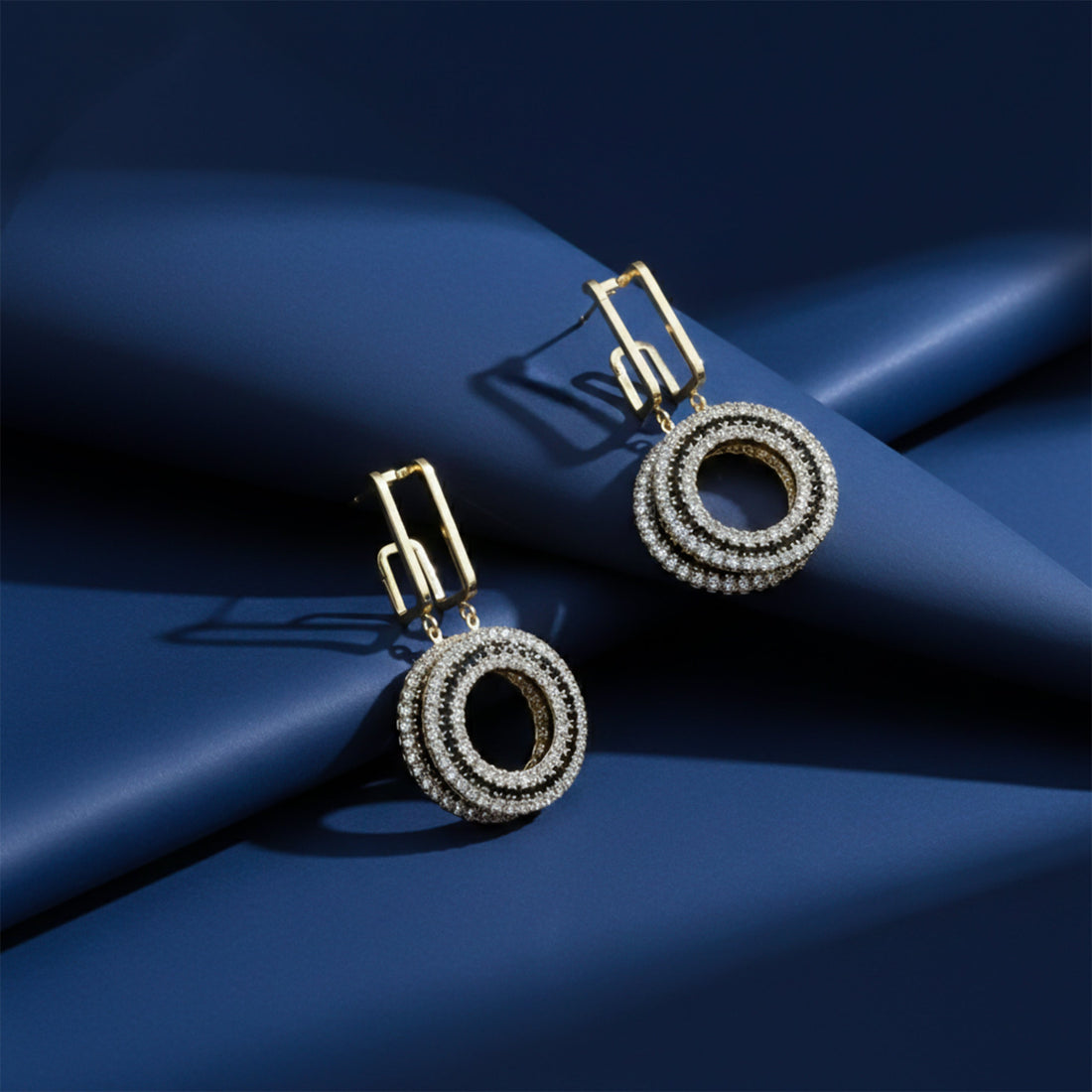 Orbella Crystal Drops Earrings