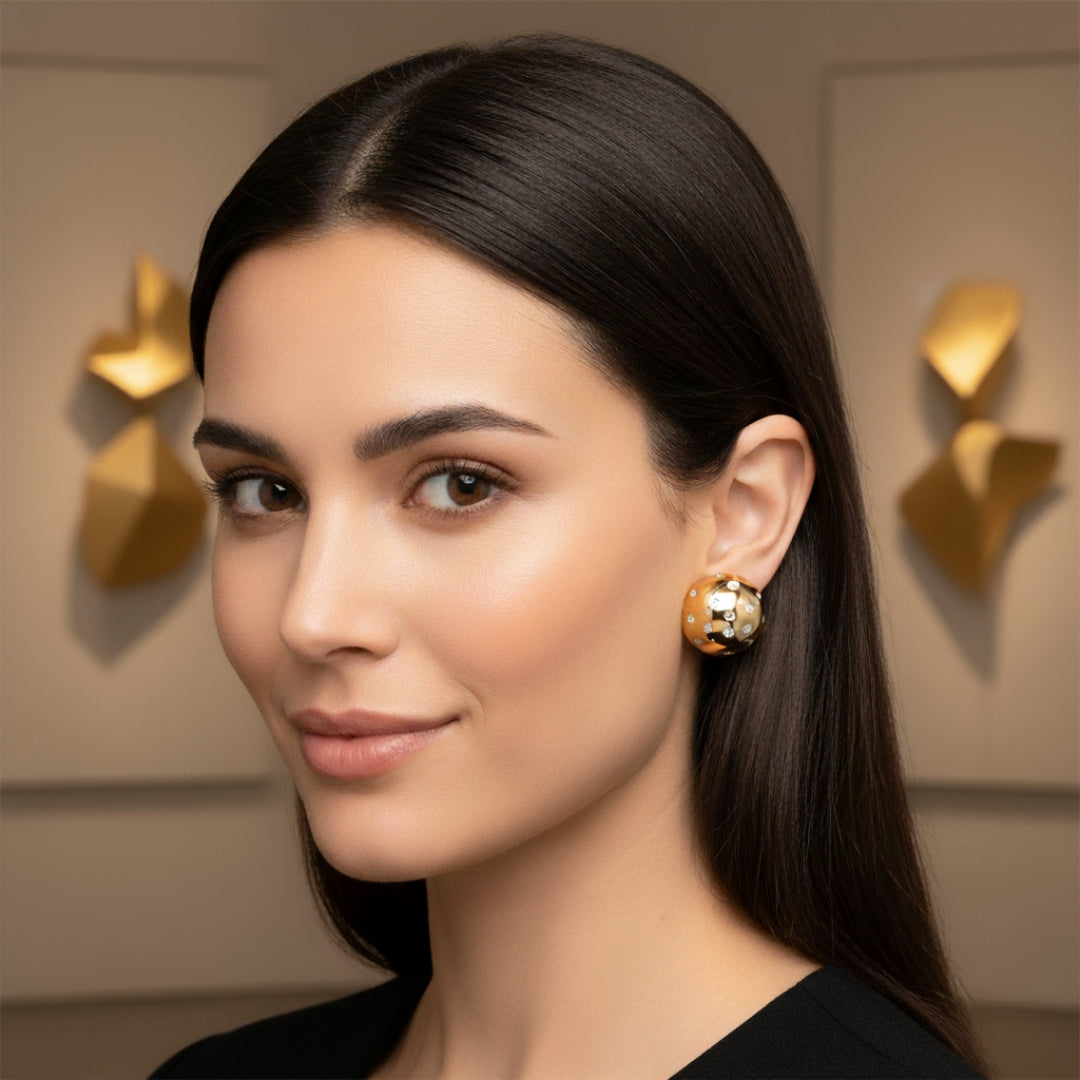 Dazzle Dot Earrings