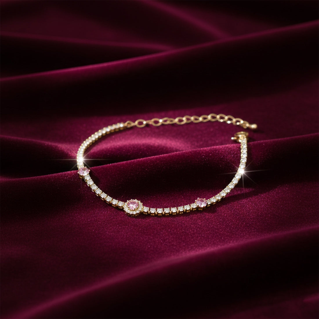 Eterna Pink Radiance Bracelet