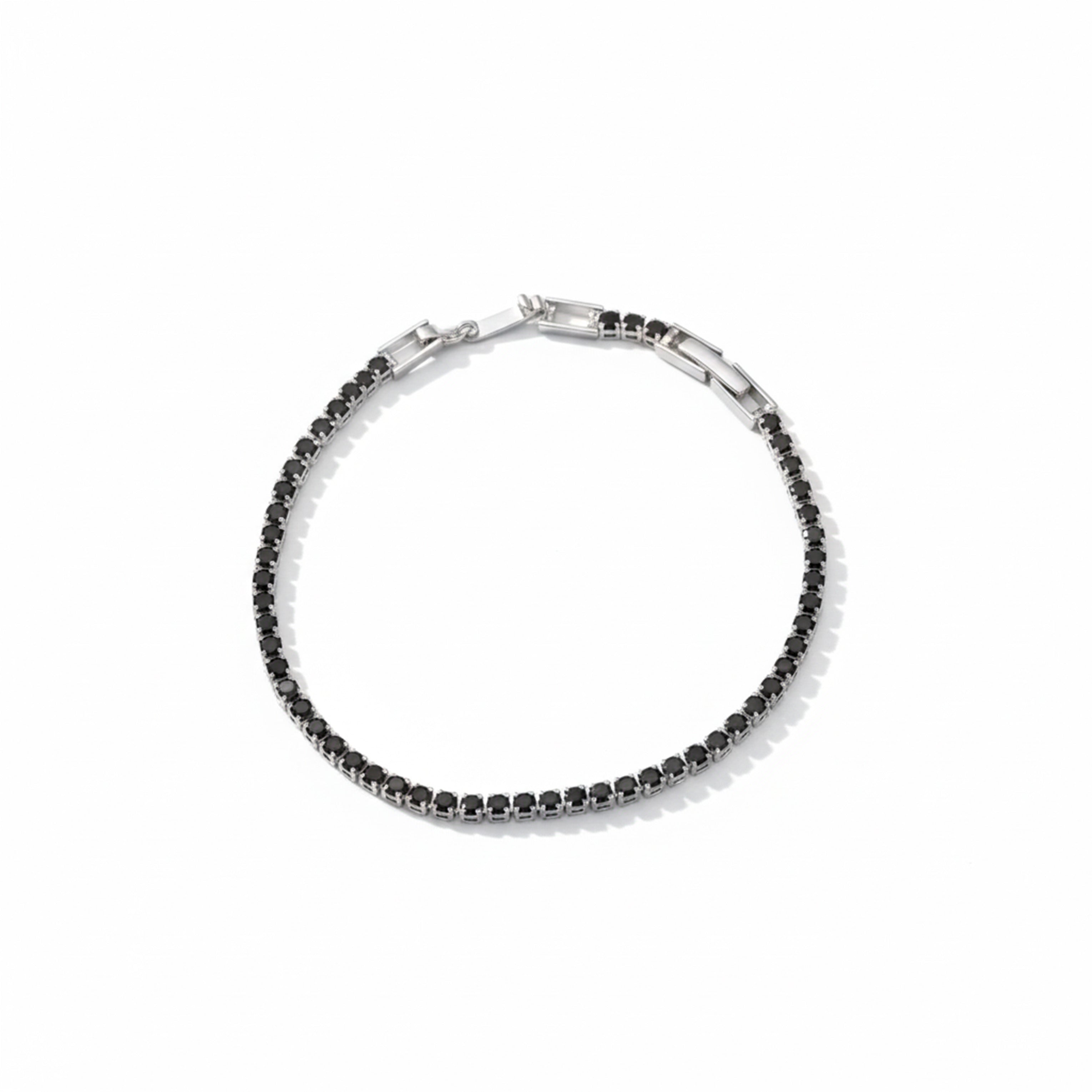 Azure Sapphire Tennis Bracelet