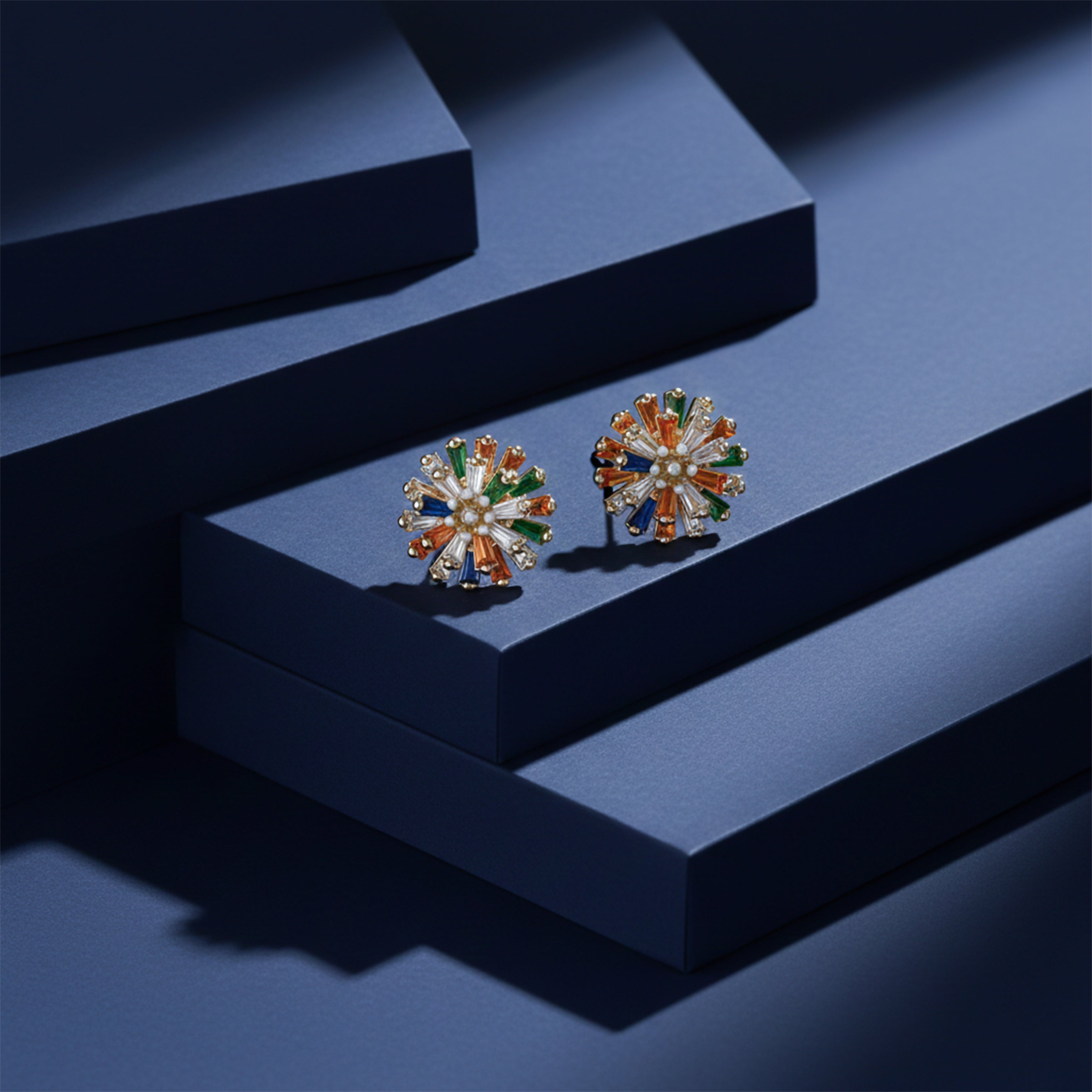 Radiant Luxe Stud Earrings