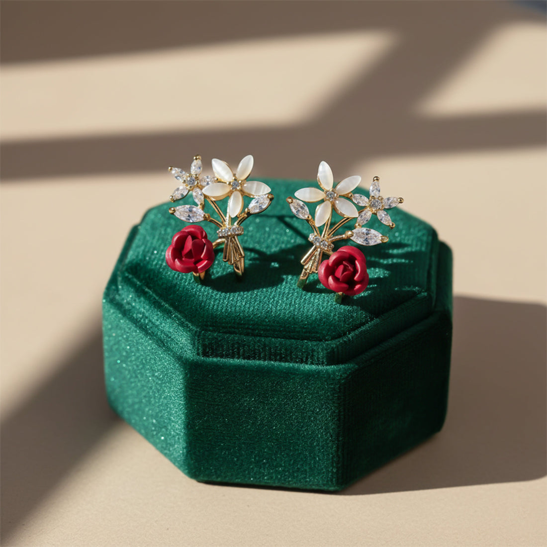 Roselle Luxe Bloom Earrings