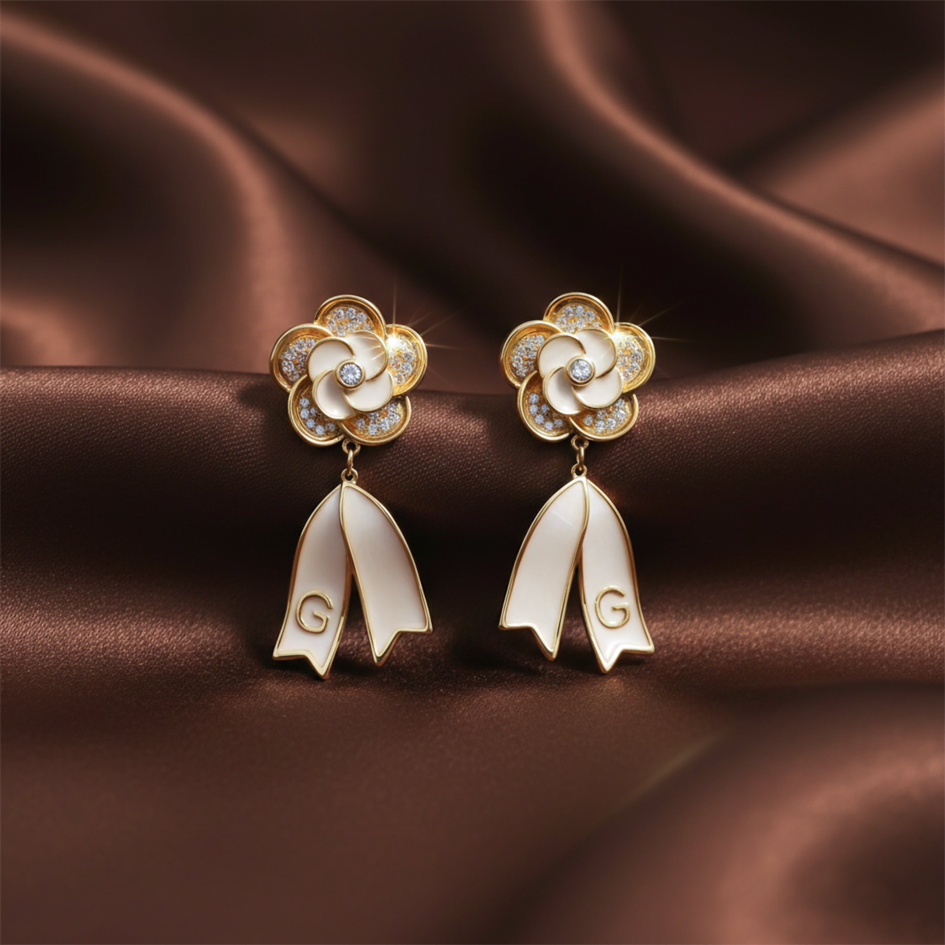 Aurelia Floral Grace Earrings