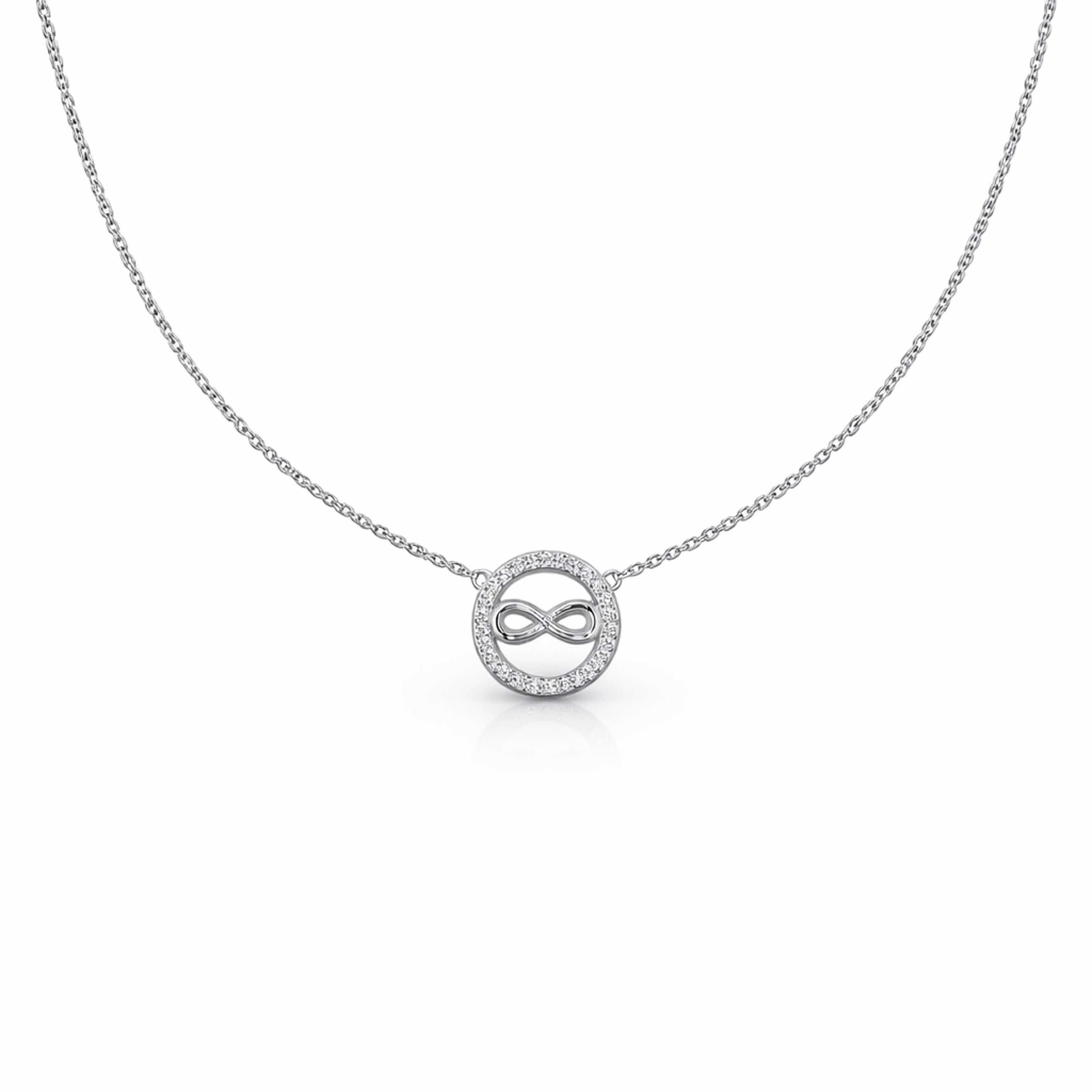 Timeless Infinity Love Pendant Necklace