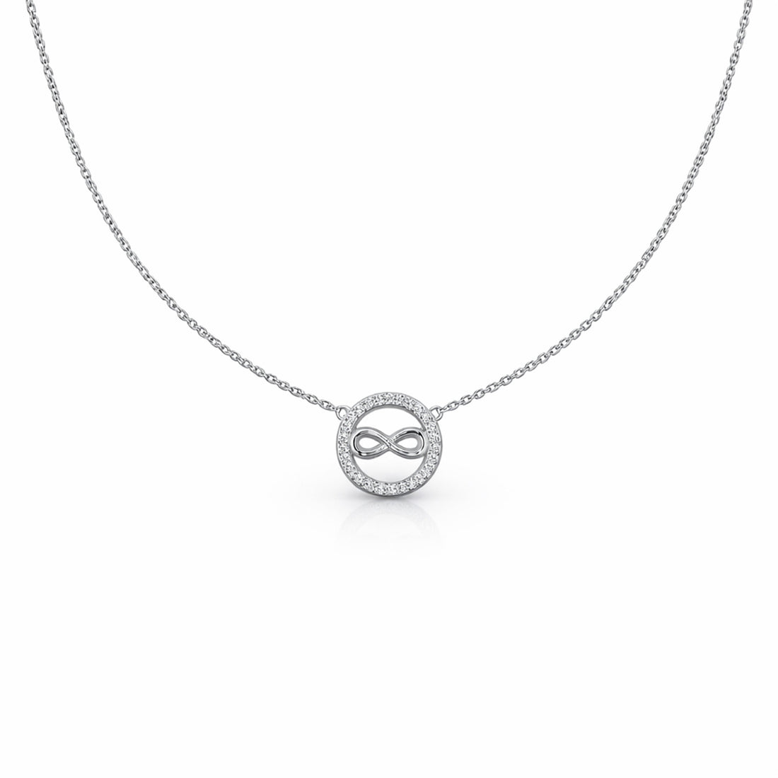 Timeless Infinity Love Pendant Necklace