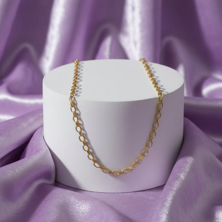 Stylish Oval Link Chain