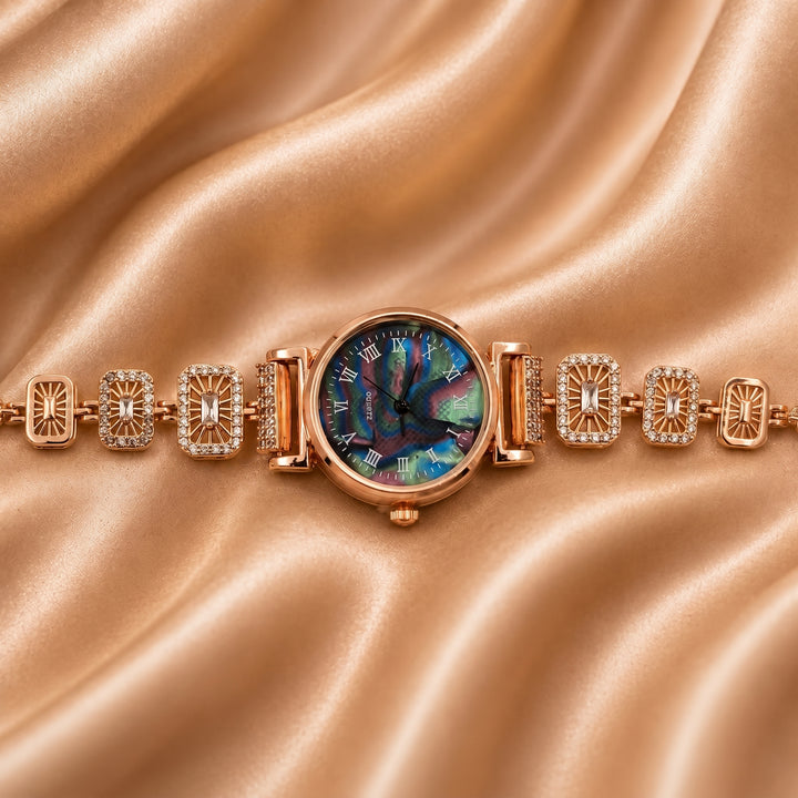 Zarmina Blue Dial Luxury Watch