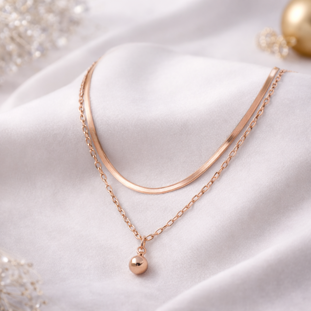 Zyra Twin Grace Necklace