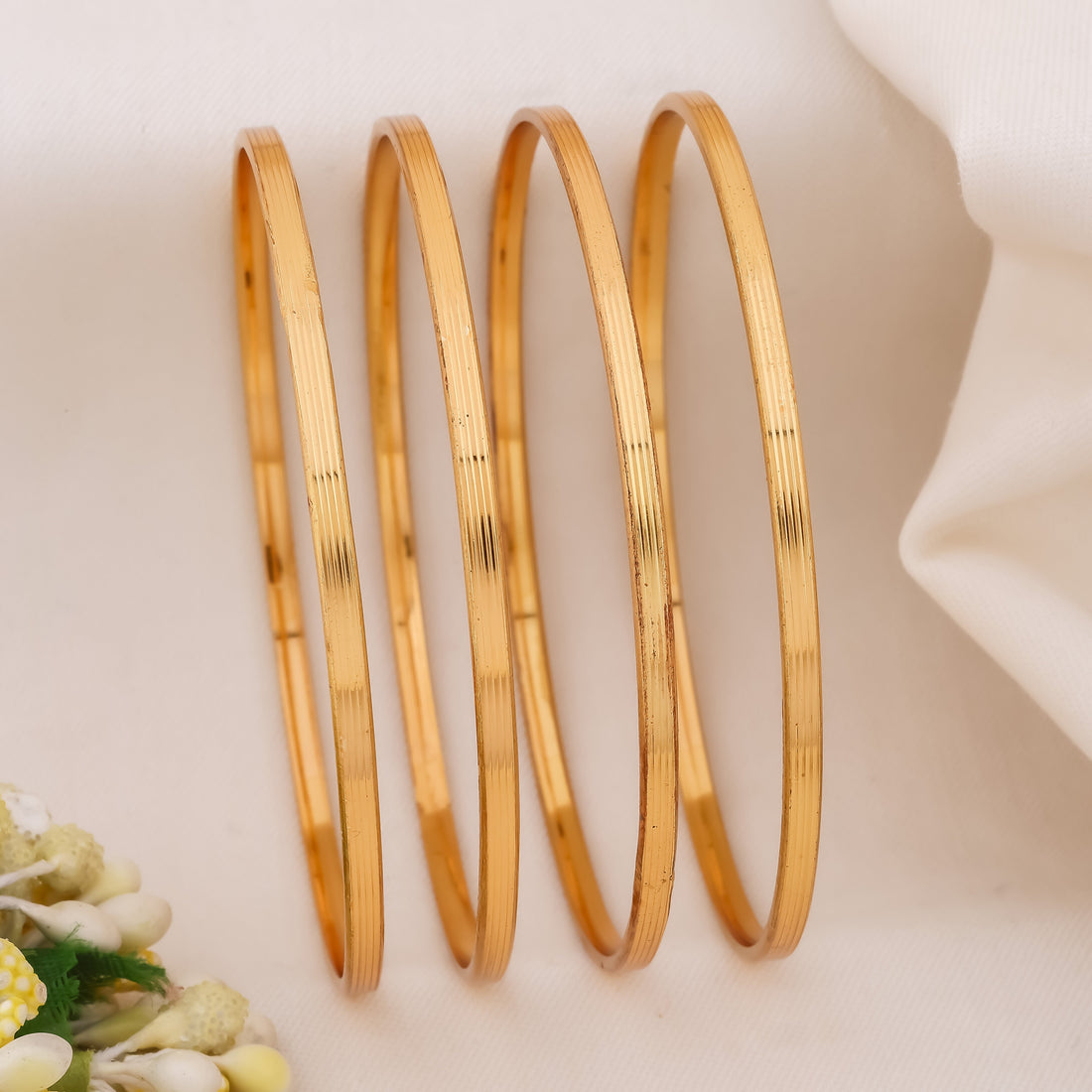 Classic Slim Gold Bangles