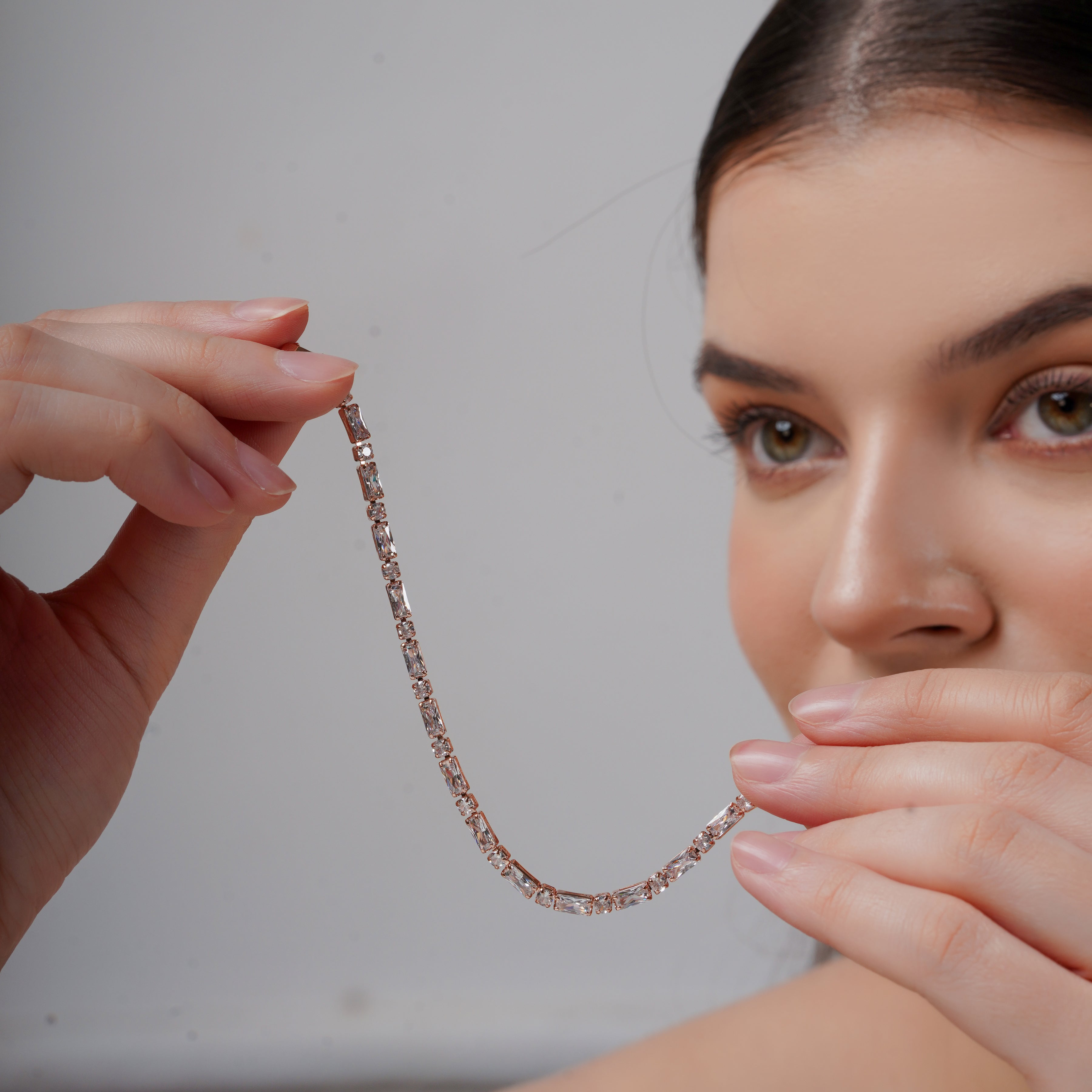 DazzleLink Rose Gold Bracelet