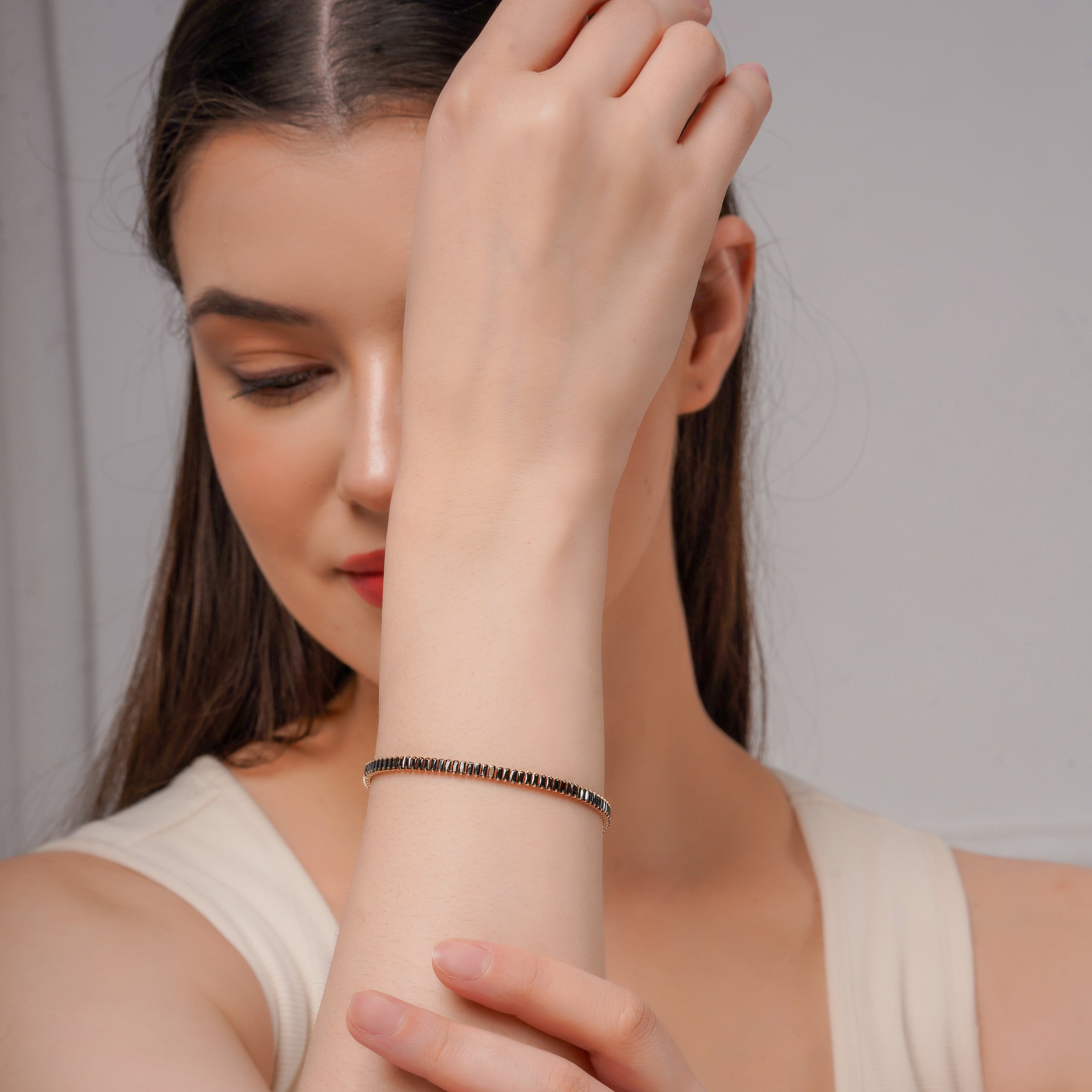 Precision Shine Baguette Bracelet
