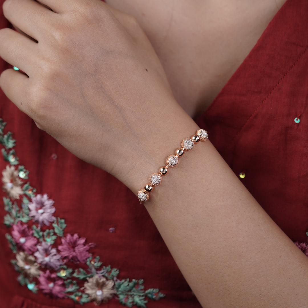 Elite Shine Zircon Slider Bracelet