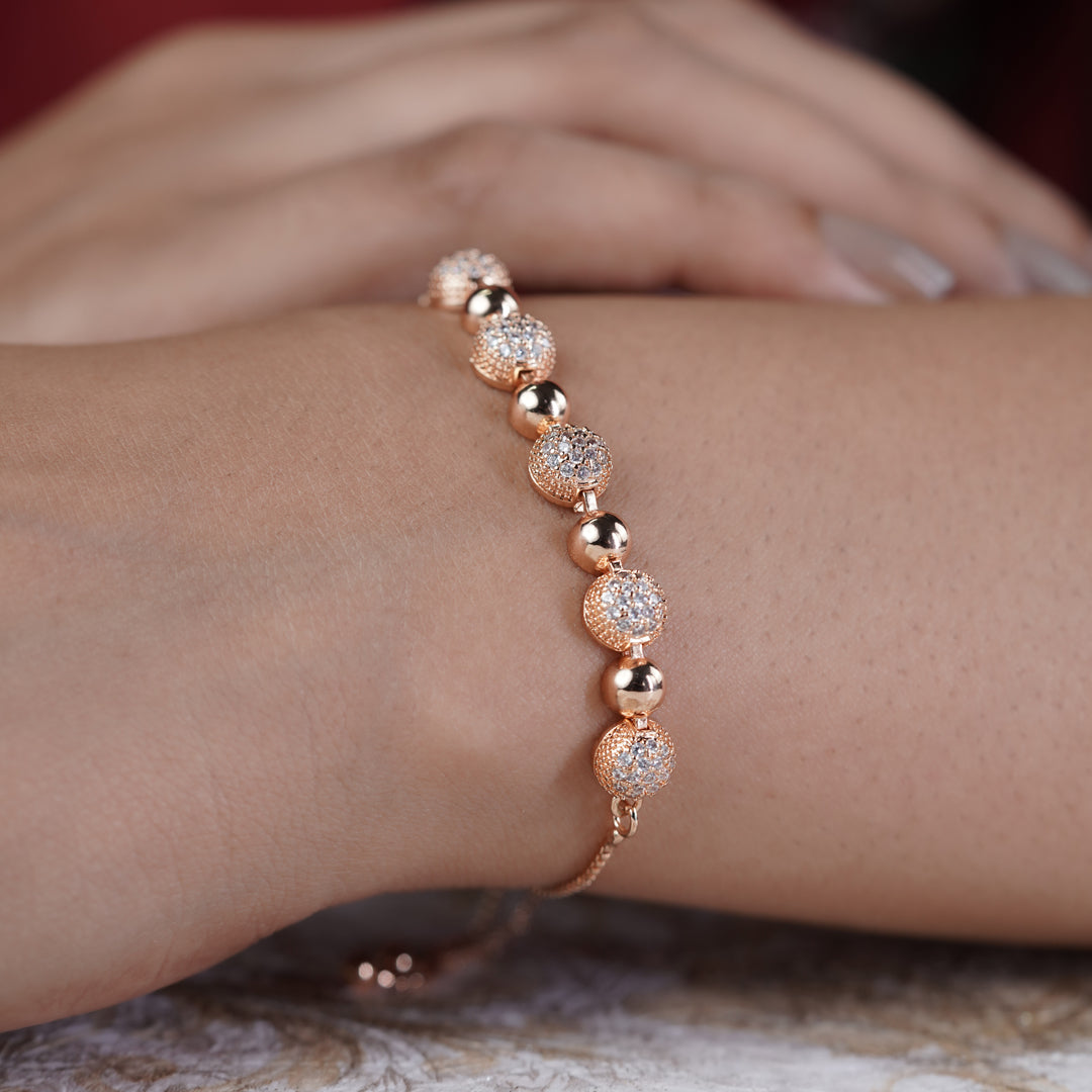 Elite Shine Zircon Slider Bracelet